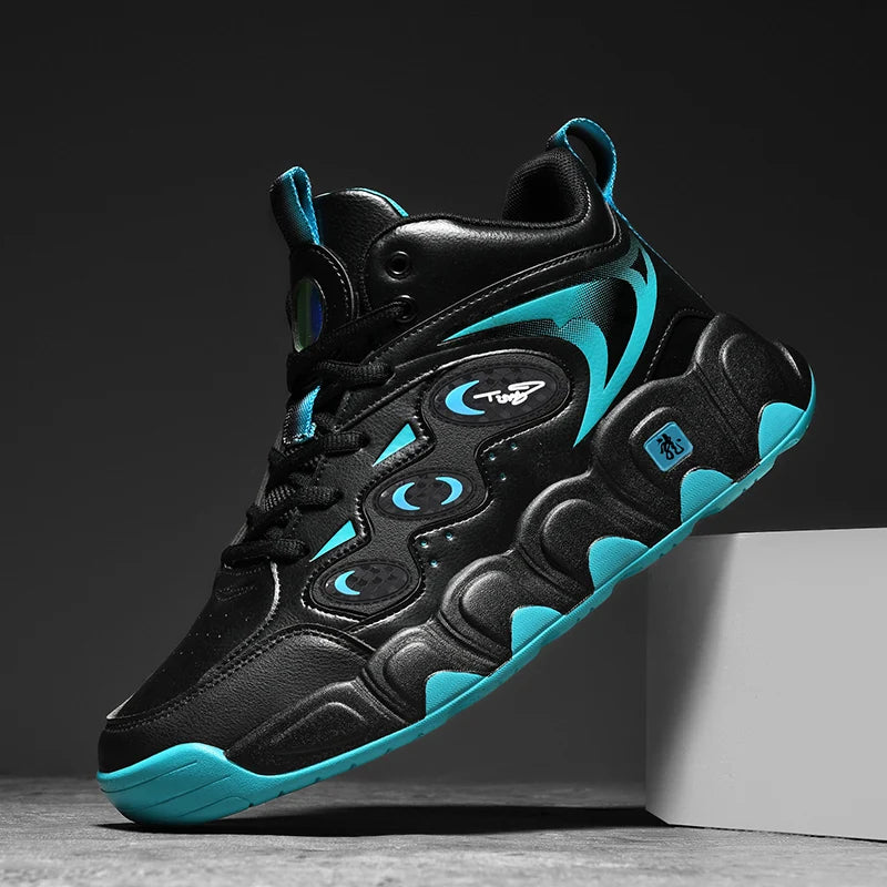 Men's Winter Boots Warm Waterproof Non-Slip Plush Sneakers Shoes - Winter Slippers Male Tenis Boots