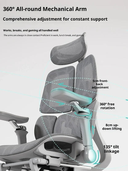 Height Adjustable Desk Modern Chair Folding Office Armchair Assembly Pc Gaming Chair Comfortable Pink Furniture Chaise Pliable