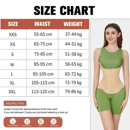 MiiOW U-shaped Waist Trainer Corset Women Shapers Breast Lifted Waist Trainer Steel Bone Slimming Breathable Women's Shapewear