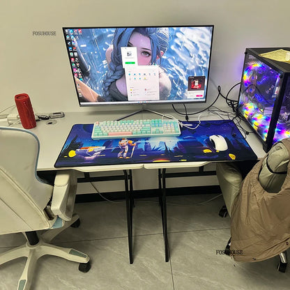 Modern Double Computer Desks Home Desktop E-sports Gaming Table Bedroom Simple Desk Student Study Tables Office Furniture N