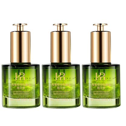 Sea Grape Collagen Peptide Double Anti Revitalizing Essence Oil Skin Care Moisturizing Brighten Anti-Aging Firming Face Serum