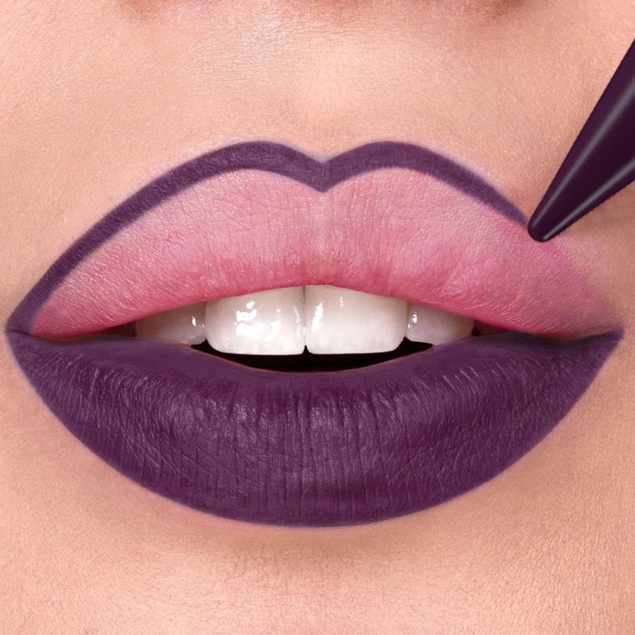 15-colors sexy red lipstick pen waterproof  matte contour tint lipstick long lasting lip glaze brown lipliner pencil lip makeup