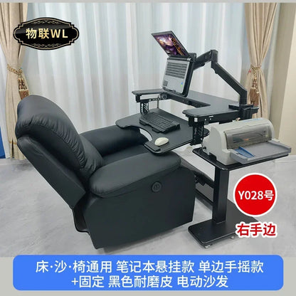Computer desk bed notebook desktop computer desk bedside table lifting table lazy table cockpit suspension bracket - Kimlud