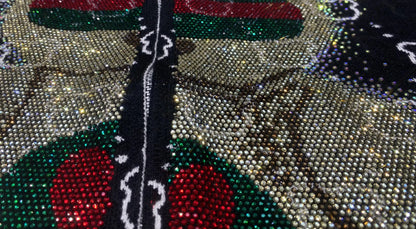 Fashion Bear Diamonds Side Stripe Pant Sets Women Autumn Tracksuit Zipper Sweater Loose Casual Two Piece Sets Womens Outifits - Kimlud