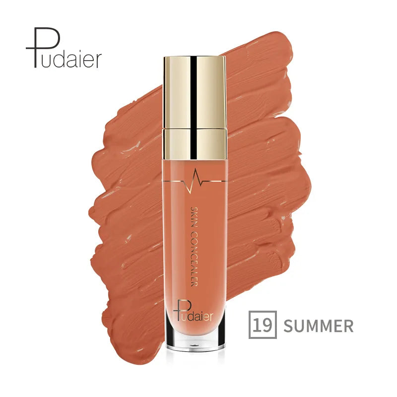 Pudaier Make-up Concealer 22Color Liquid Concealer Perfect Cover Pore Dark Circles Oil-control Waterproof Liquid Face Foundation