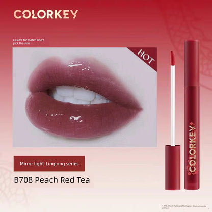 Colorkey Kelaqi Water Wave Lip Essence Lip Gloss Lip Gloss Mirror Lip Lacquer Water Light Lip Gloss Nourishing Lipstick
