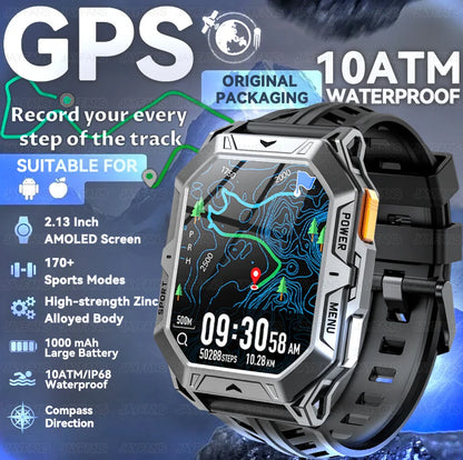 2025 New For Huawei Original Premium GPS Smart Watch Men Ultra HD Screen 1000MAH Battery BT Call 10ATM Waterproof Smart Bracelet