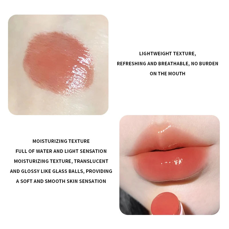 HERORANGE Lip Gloss High Shine - Long Lasting, Non Transfer, Mirror Finish, Velvety Moisturizing Lip Stain for Natural Look, Veg