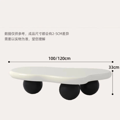 Black Modern Side Table Round Organizer Minimalist Unique Coffee Tables Premium Nordic Tavolino Da Salotto Home Furniture - Kimlud