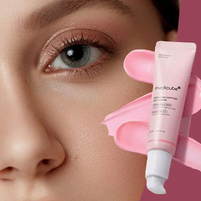 Pink Peptide Eye Cream Nano Retinol Brightening Firming 30ml Tightening Firming Fine Line Improve Dark Circles Eyes Puffy