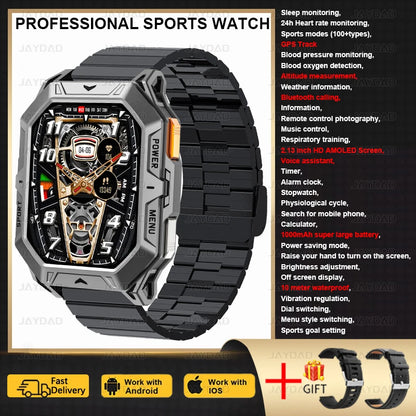 2025 New For Huawei Original Premium GPS Smart Watch Men Ultra HD Screen 1000MAH Battery BT Call 10ATM Waterproof Smart Bracelet