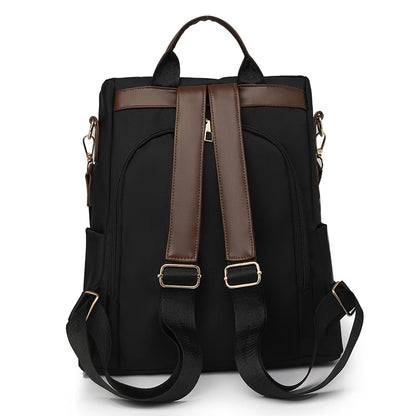 Women'S Anti theft Backpack Casual Nylon New 2025 School Bag Fashion Large Capacity Shoulder Strap Shoulder Bag Mochila Femenina