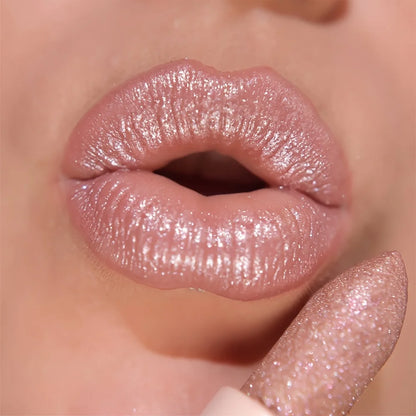 1 pc - adult high color lipstick, pearl metal lipstick texture, durable silky lipstick, multi-color options - Valentine