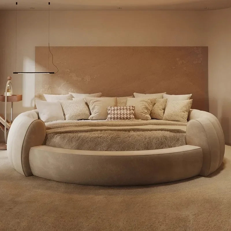 European Simple Bed Sleeping Safe Camping Princess Mobile Bed Frame Queen Baby Design Modern Wooden Beliche Trendy...