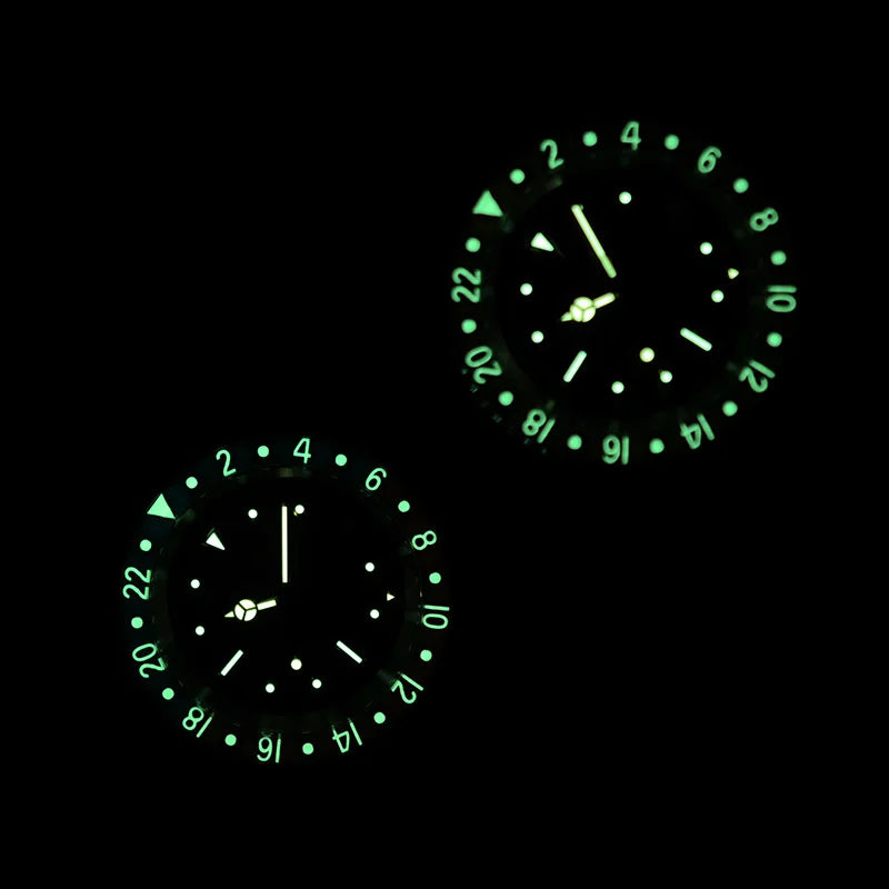 Baltany 39MM 1957s GMT Master Homage Watch Man S6074 NH34 Automatic Dome Sapphire 20ATM Stainless Steel Bracelet Sports...