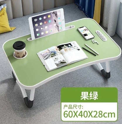 A Reading Table Lap Bed Table Modern Foldable Laptop Desk Commercial Furniture Small computer desk
