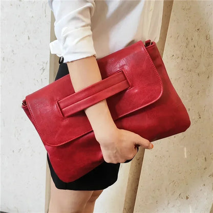 Business Women's Wrist Clutches For PAD Fashion PU leather Crossbody Bags For Women Shoulder messenger Bag