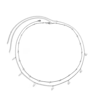 New Fashion Sexy Double Layer Pearl Chain for Women Waist Bead Belly Chain Belly Belt Summer Beach Body Jewelry Festival Gifts - Kimlud