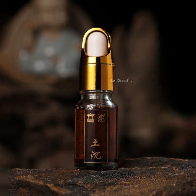 10ml Natural Agarwood Essential Oil High Concentration Lasting Drope-type Indoor Office Aroma Machine Calming/purifying The Air - Kimlud