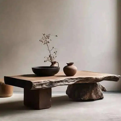 Antique Modern Coffee Table Aesthetic Wood Designer Living Room Decoration Coffee Table Unique Service Meubles Home Furniture - Kimlud