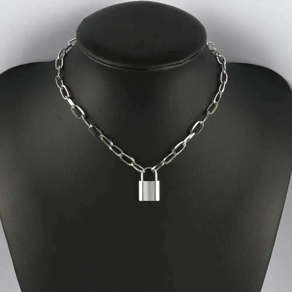 316L Stainless Steel Necklace For Women Choker Necklace Heart Clavicle Chain Necklaces Charm Heart Pendant Necklace Jewelry Gift