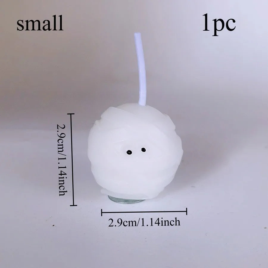 1pc Halloween Mummy Candle Handmade Scented Candle for Halloween Decoration, Holiday Party and Home Decoration, Halloween Gift