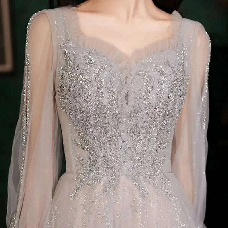 Long Evening Dresses Luxury 2025 Summer Dress for Women Elegant Gown Robe Formal Party Customized Prom Occasion Wedding