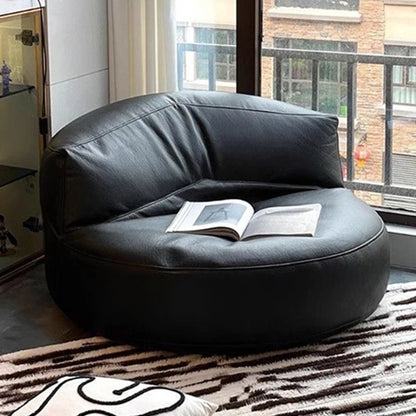 Lazy Sofas Living Room Single Sofa Modern Design Sofa for 1 Person Can Lie Down Beanbag Tatami Thickened Leather Home...