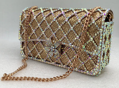XIYUAN Women's bag 2024 New Rhinestones Handbags for Women Bags Diamonds Shoulder Bag Purse Ladies Female Crossbody Bag Shining