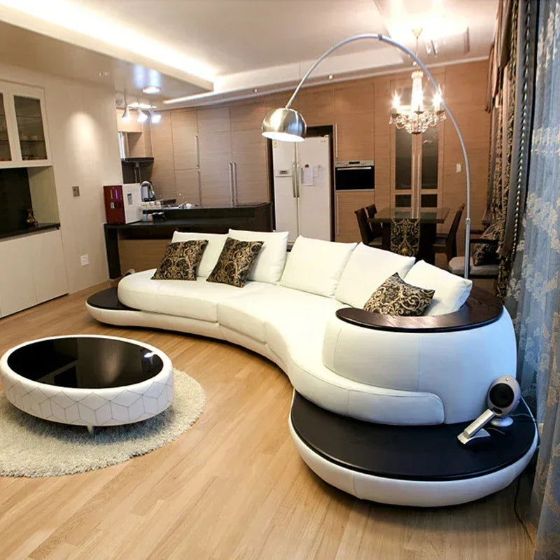 Design Large Filler Sofas European Wood White Luxury Lazy Puffs Couch Lounges Salon Modern Couch Woonkamerbanken Furniture - Kimlud