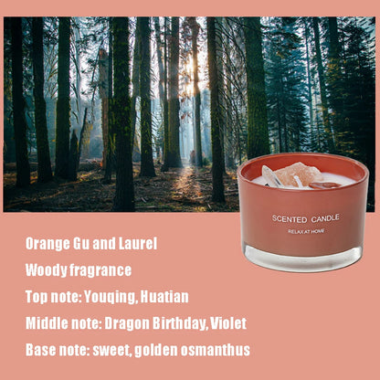 Scented Wax Candle Smokeless Aromatic Soybean Candles Aromatherapy Wedding Birthday Party Gift 2024 Christmas Home Decoration