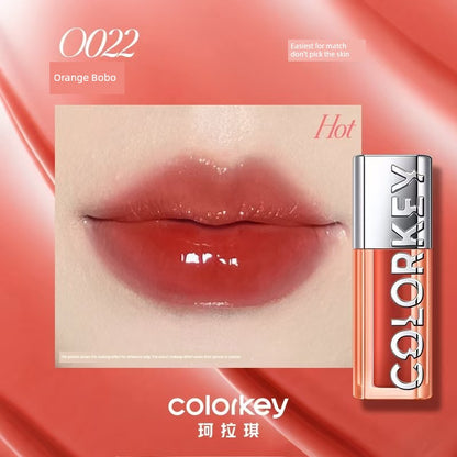 Colorkey Kelaqi Water Wave Lip Essence Lip Gloss Lip Gloss Mirror Lip Lacquer Water Light Lip Gloss Nourishing Lipstick