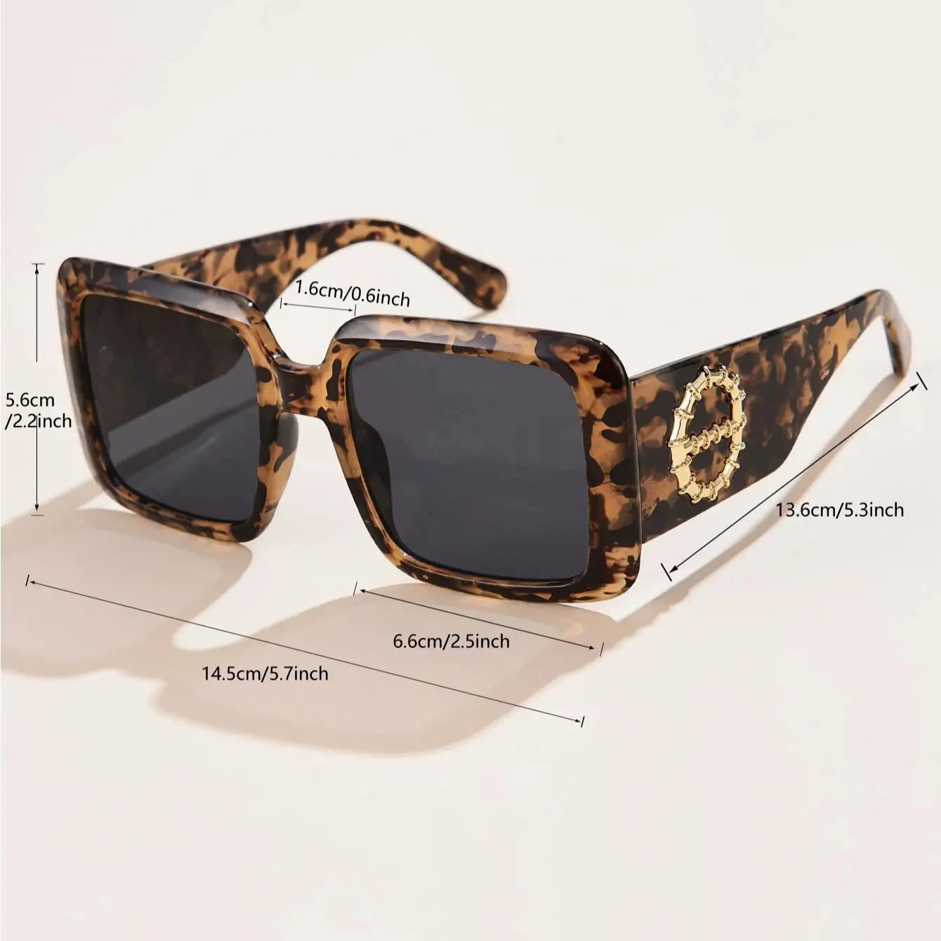 2pcs Brand Square Sunglasses For Women Men Brand Design Luxury Sun Glasses Classic Vintage Female Shades Eyewear UV400