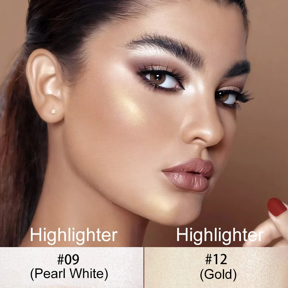 Highlighting&Bronzer Stick Face Brightening Blusher Rouge Concealer Pen Long Lasting Corrector Nose Shadow Contouring Cosmetics