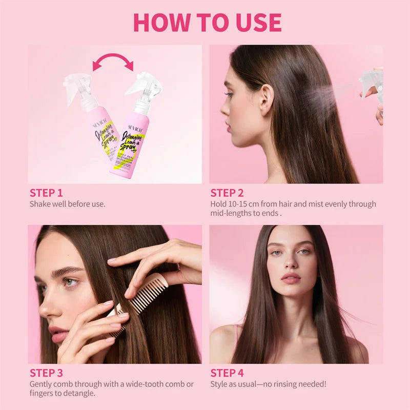 Keratin Hair Mask Keratin Hair Spray Fast Repairing Damaged Frizzy Hairs Smooth Styling Shiny Straightening Hair Care Essence