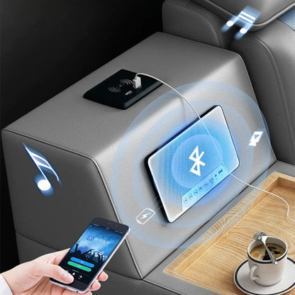 Vintage Modern House Double Bed Luxury Leather Massager Storage Italian Bed Multifunctional Regale Muebles Unique Furniture