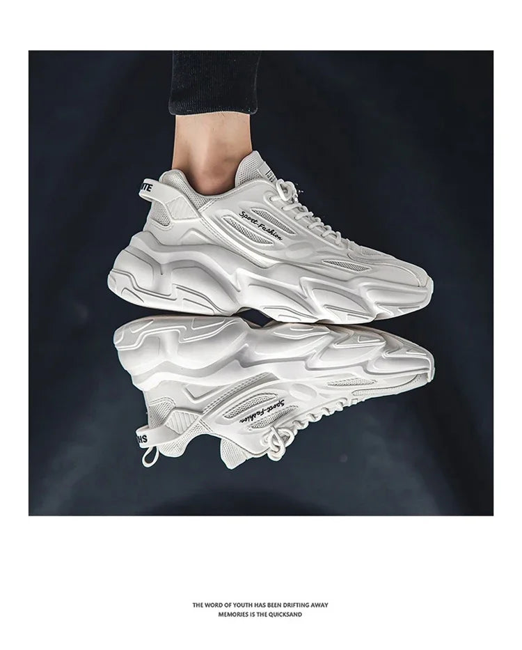 Fashion Outdoor Shoes Male High Quality Sport Walking Sneakers Men Good Large Size 44 Platform Casual Running Shoes for Men - Kimlud