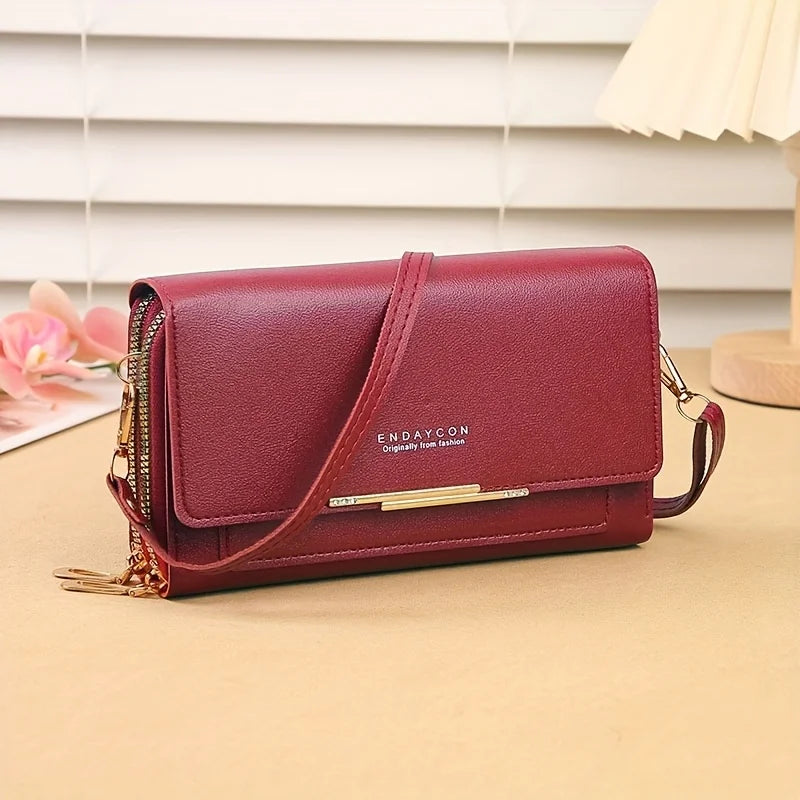 Fashionable women's wallets, shoulder bags, crossbody bags, medium to long hand-held bags, and coin purse  bags for women