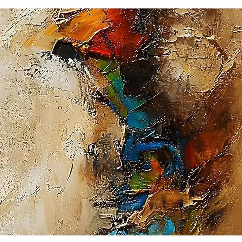 High End Handmade Oil Painting, Light Luxury Hanging Painting Living Room, Bedroom, Dining Room, Sofa Background Wall,...