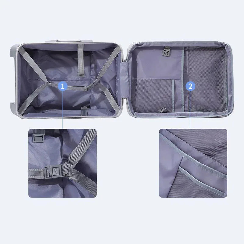 Kids Stroller Travel Suitcase Multi-function Waterproof Wear-Resistant Riding Sitting Trunk Luggage for Children |...