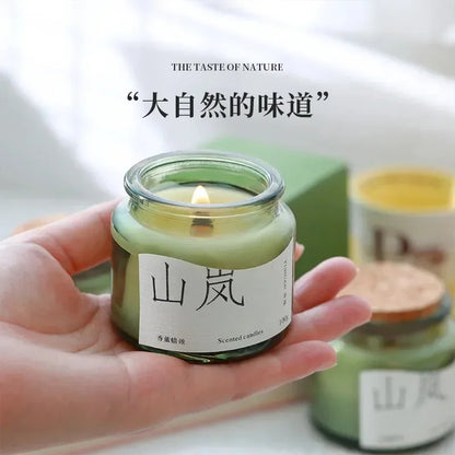 Aromatherapy Candles Indoor Bedroom Fragrance Home Long Lasting Light Fragrance Helps Sleep Purifying Air Birthday Gift