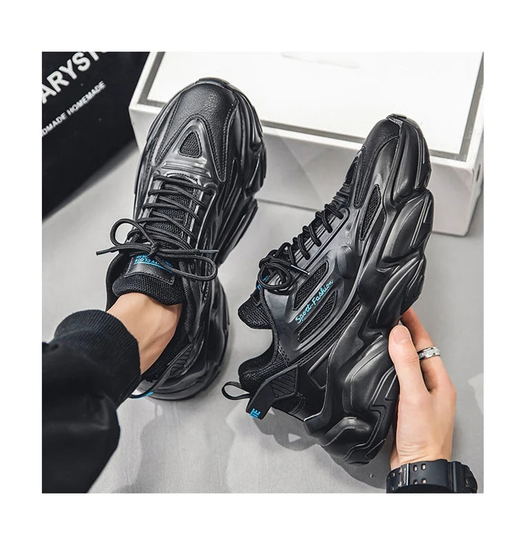 Fashion Outdoor Shoes Male High Quality Sport Walking Sneakers Men Good Large Size 44 Platform Casual Running Shoes for Men - Kimlud