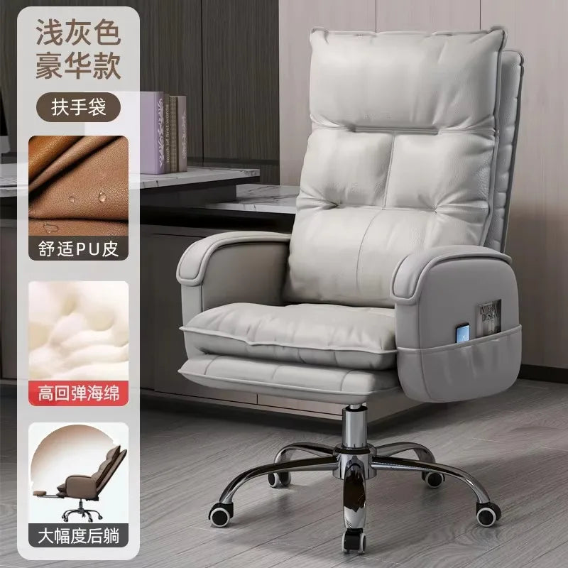 Cheap Luxury Office Chair Foot Rest Designer Wheel Gaming Office Chair Oversized High Study Silla De Oficina Home...