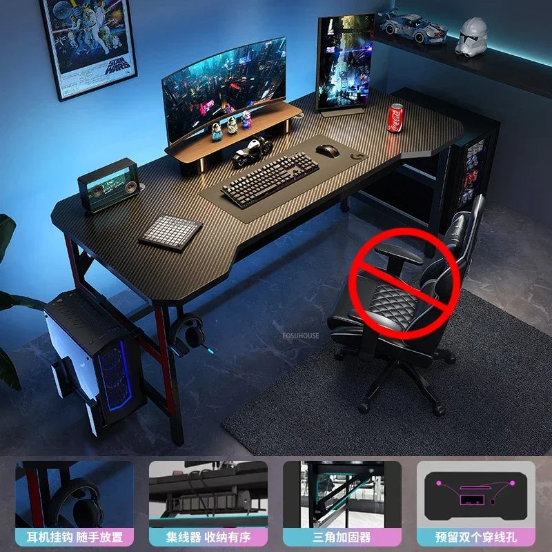 Multifunctional Dormitory Computer Desks Rental Room Bedroom Desktop Office Table Durable Home Furniture Workbench PC Desk - Kimlud