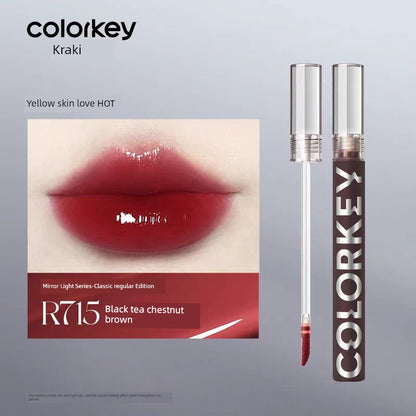 Colorkey Kelaqi Water Wave Lip Essence Lip Gloss Lip Gloss Mirror Lip Lacquer Water Light Lip Gloss Nourishing Lipstick
