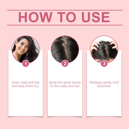 Rosemary Mint Hair Care Spray for Smoothing Straight & Curly Hair Nourishing Adding Shine Moisturizing & Hair Protection