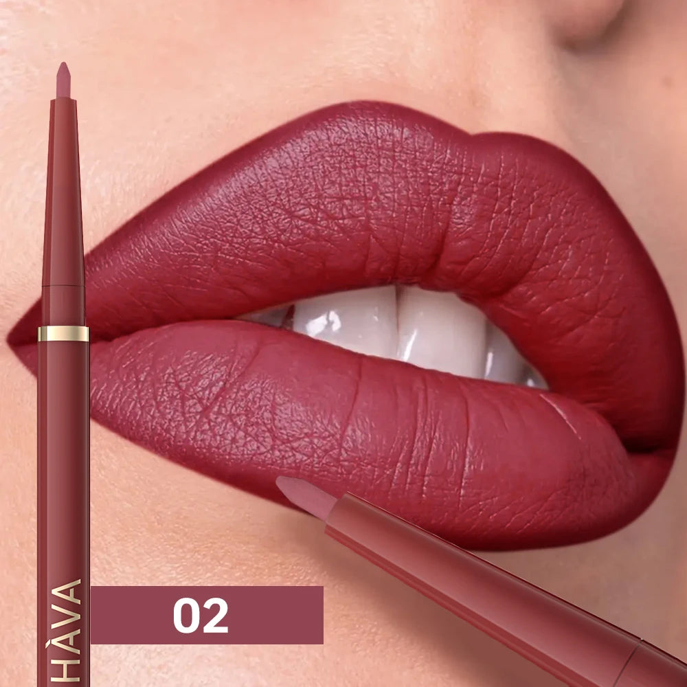 1pc Matte Lip Liner, Waterproof, Easy to Use, Beauty, Three-dimensional Lips, Long-lasting, Women'S Gift