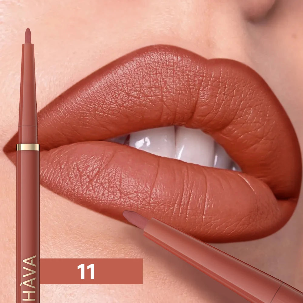 1pc Matte Lip Liner, Waterproof, Easy to Use, Beauty, Three-dimensional Lips, Long-lasting, Women'S Gift