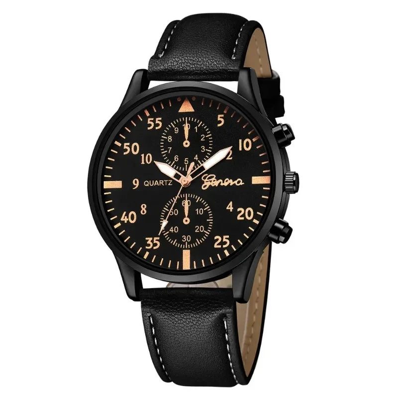 Top Brand Luxury Men's Watch Fashion Watch For Men Watch Sport Watches Leather Casual Wristwatch Reloj Hombre erkek kol saati