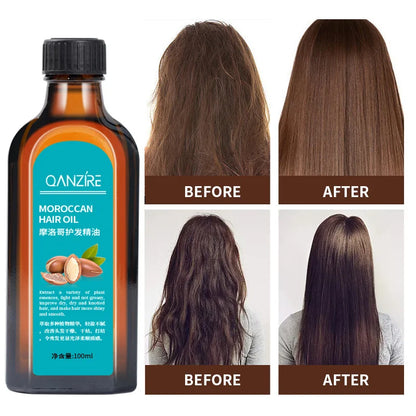Quick Repair Hair Care Essential Oil, Silky Moisturizing Oil, Nourishing And Long-Lasting Moisturizing To Improve Dryness